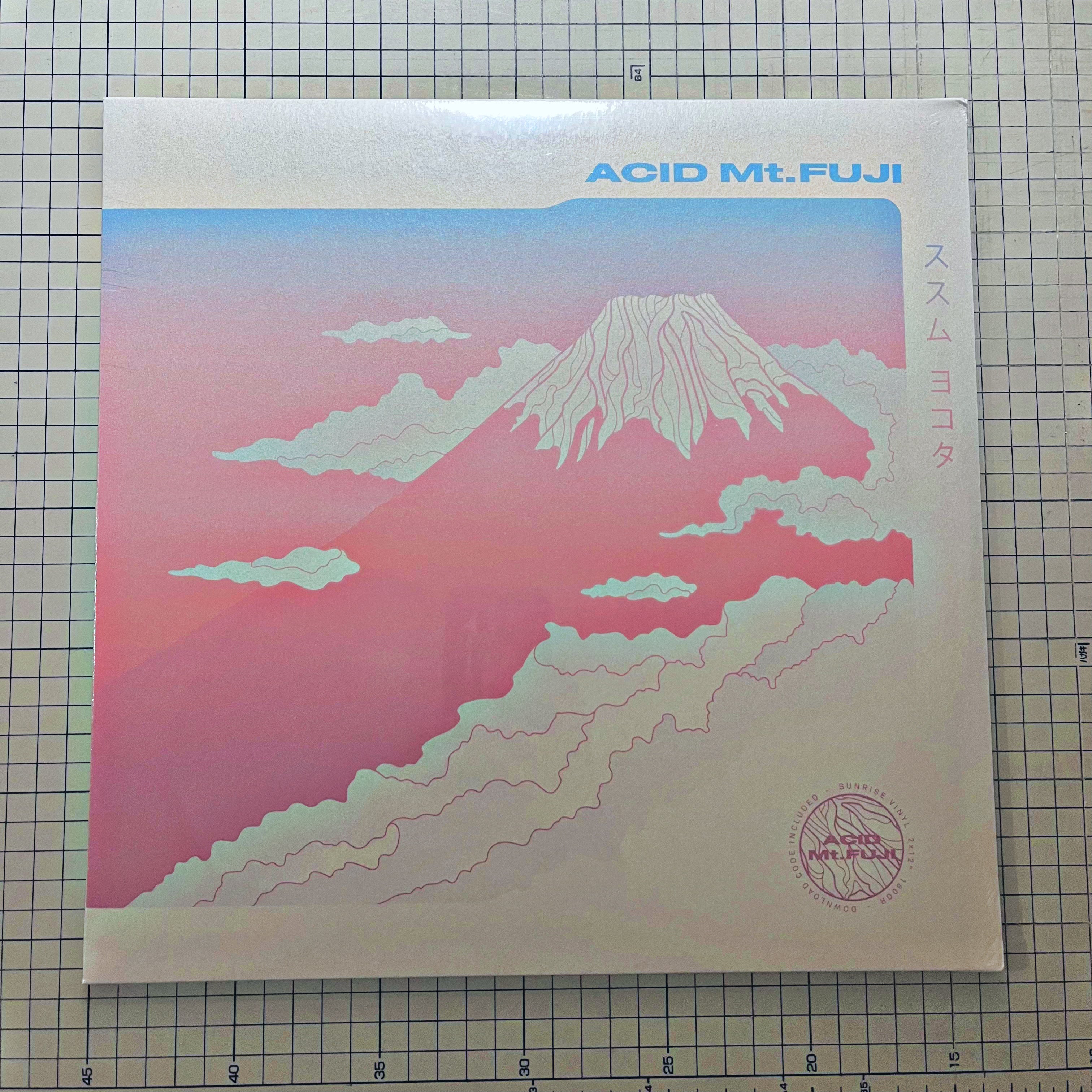 ススム ヨコタ = Susumu Yokota – Acid Mt.Fuji = 赤富士