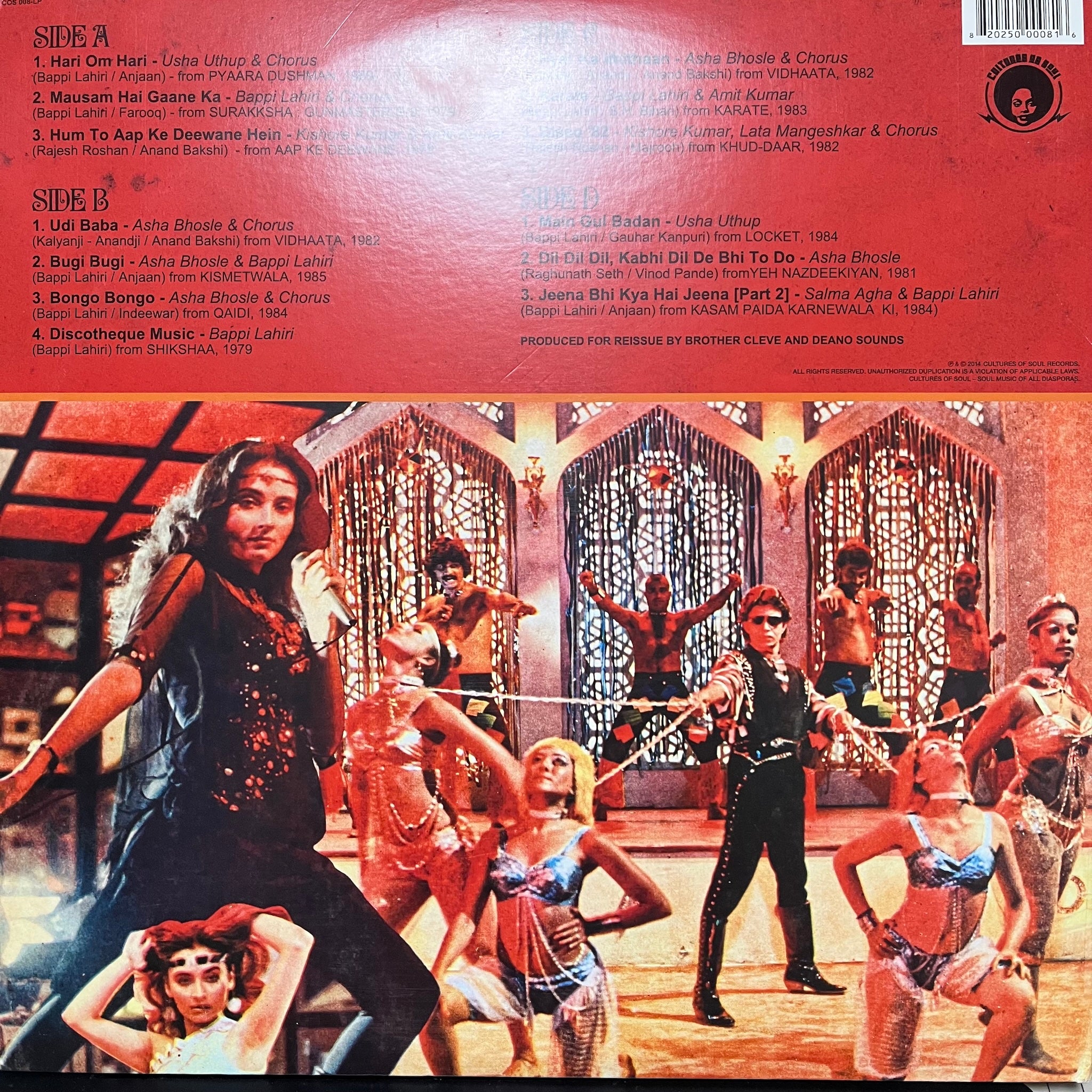 Various – Bombay Disco (Disco Hits From Hindi Films 1979-1985)