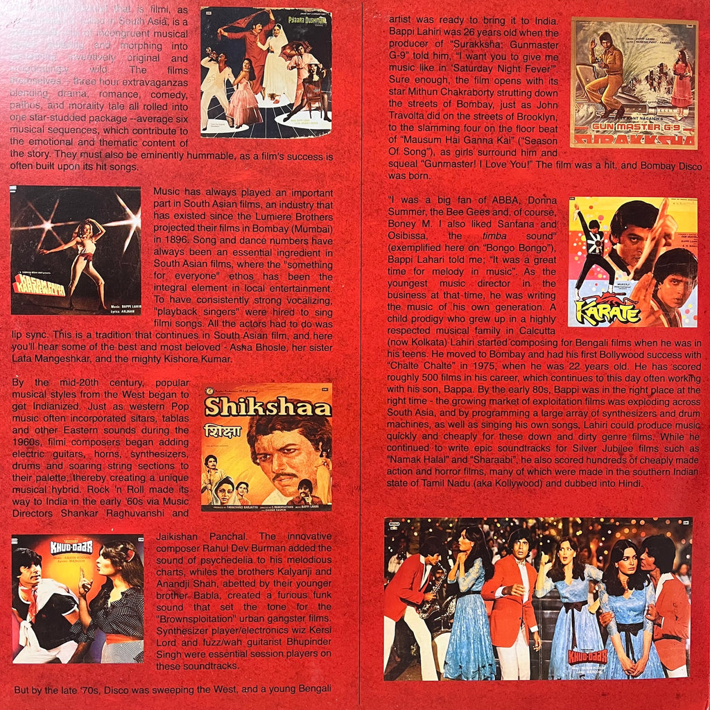 Various – Bombay Disco (Disco Hits From Hindi Films 1979-1985)