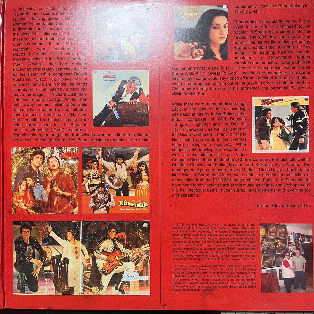 Various – Bombay Disco (Disco Hits From Hindi Films 1979-1985)