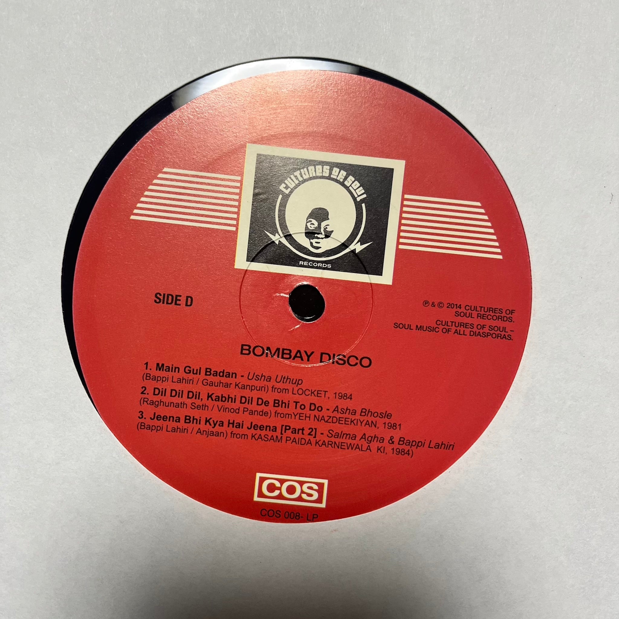 Various – Bombay Disco (Disco Hits From Hindi Films 1979-1985)