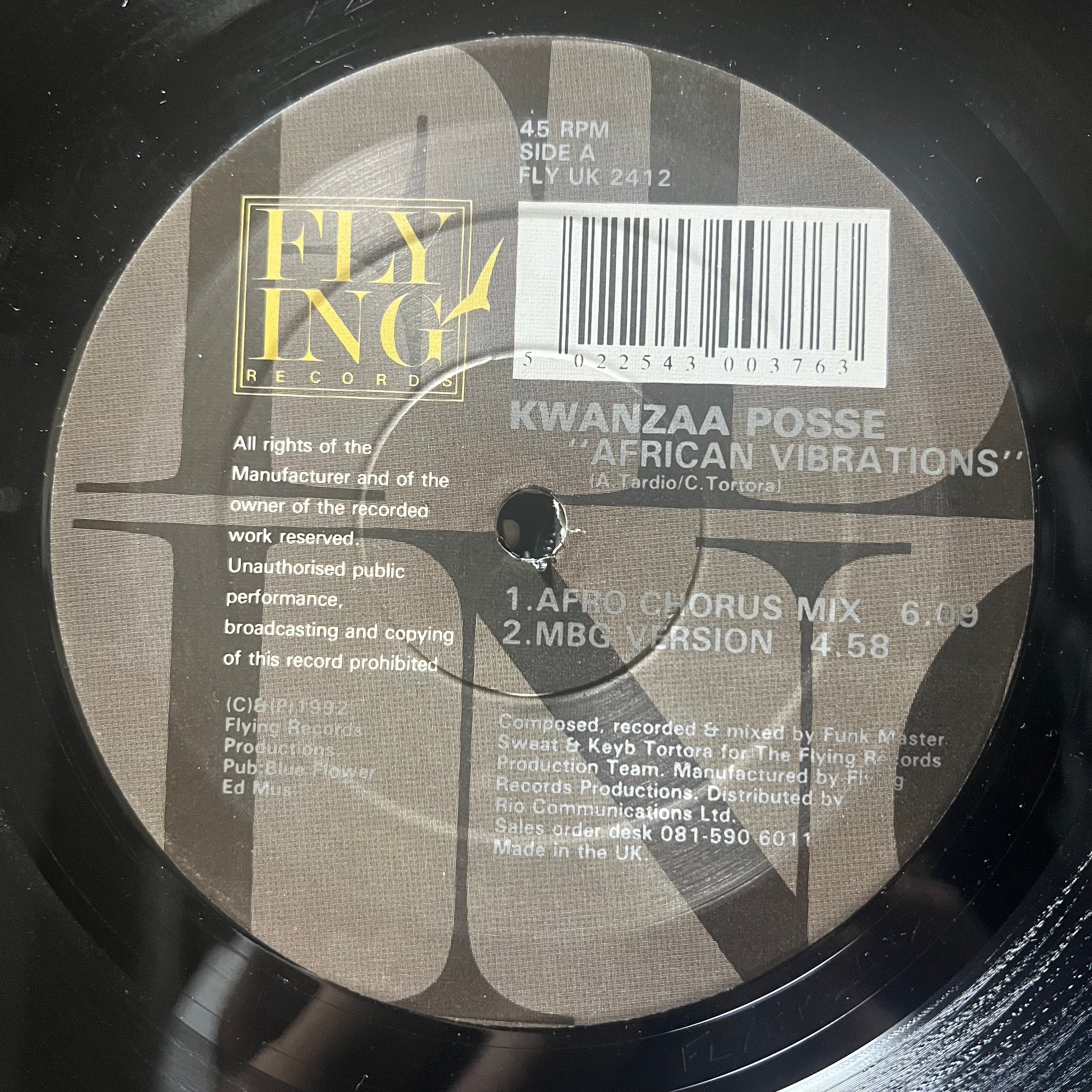 Kwanzaa Posse ‎– African Vibrations