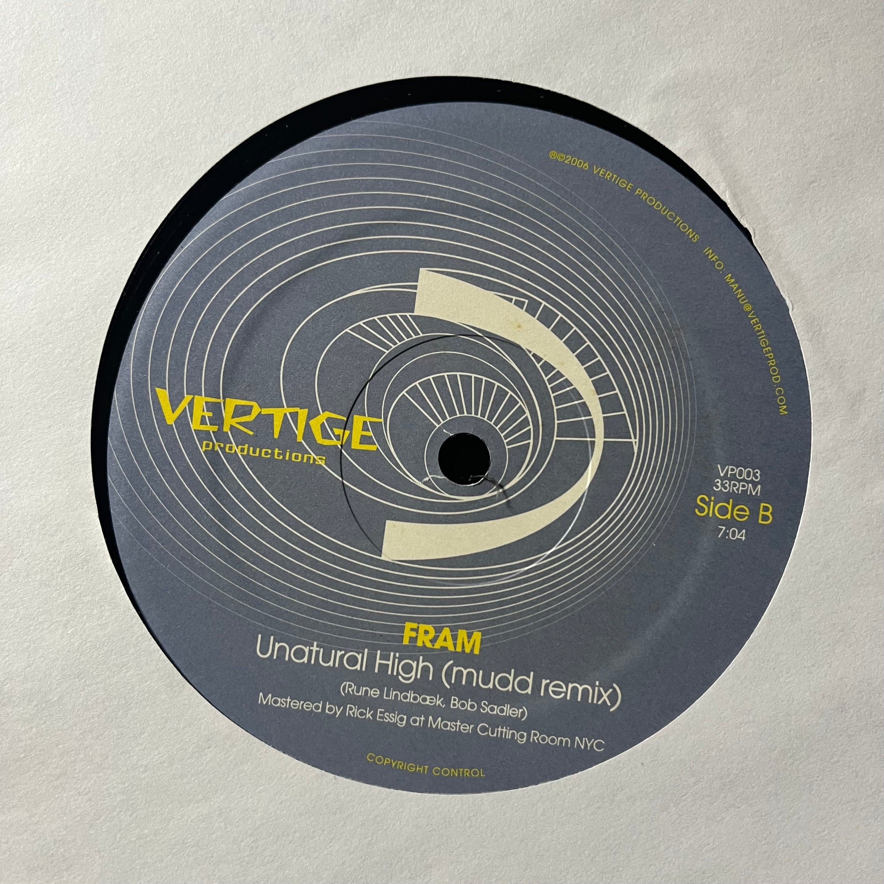 Fram – Unatural High