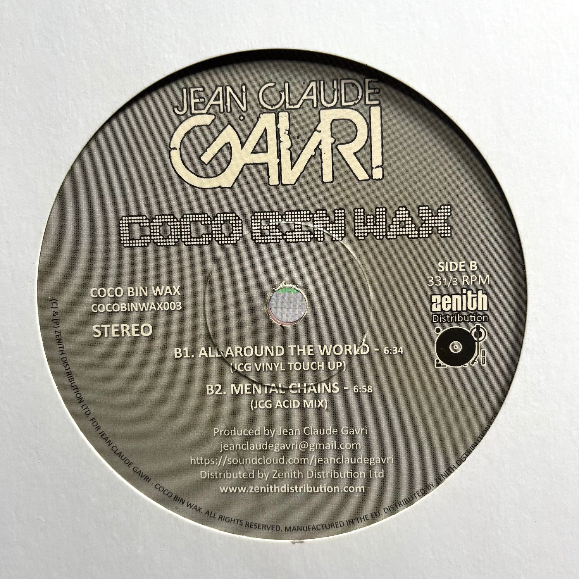 Jean Claude Gavri ‎– The Hangover
