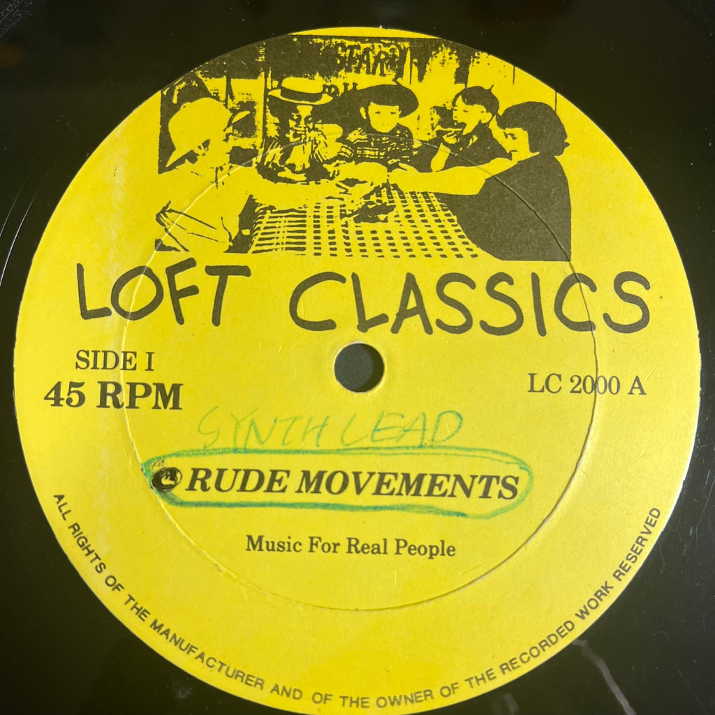Loft Classics Volume 1 - Sun Palace / Atmosfear / Powerline	- Rude Movements / Outer Space / Journey