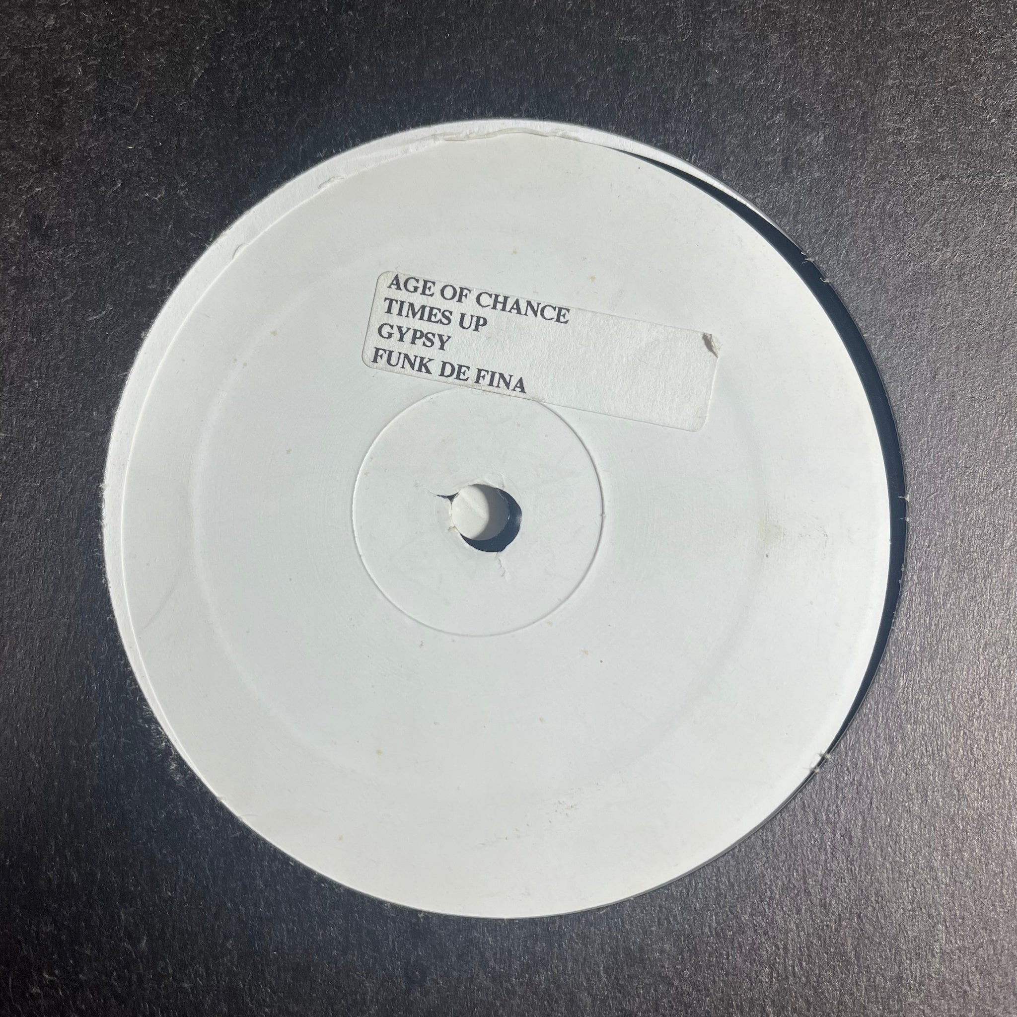 Age Of Chance / Gypsy – Time's Up / Funk De Fino
