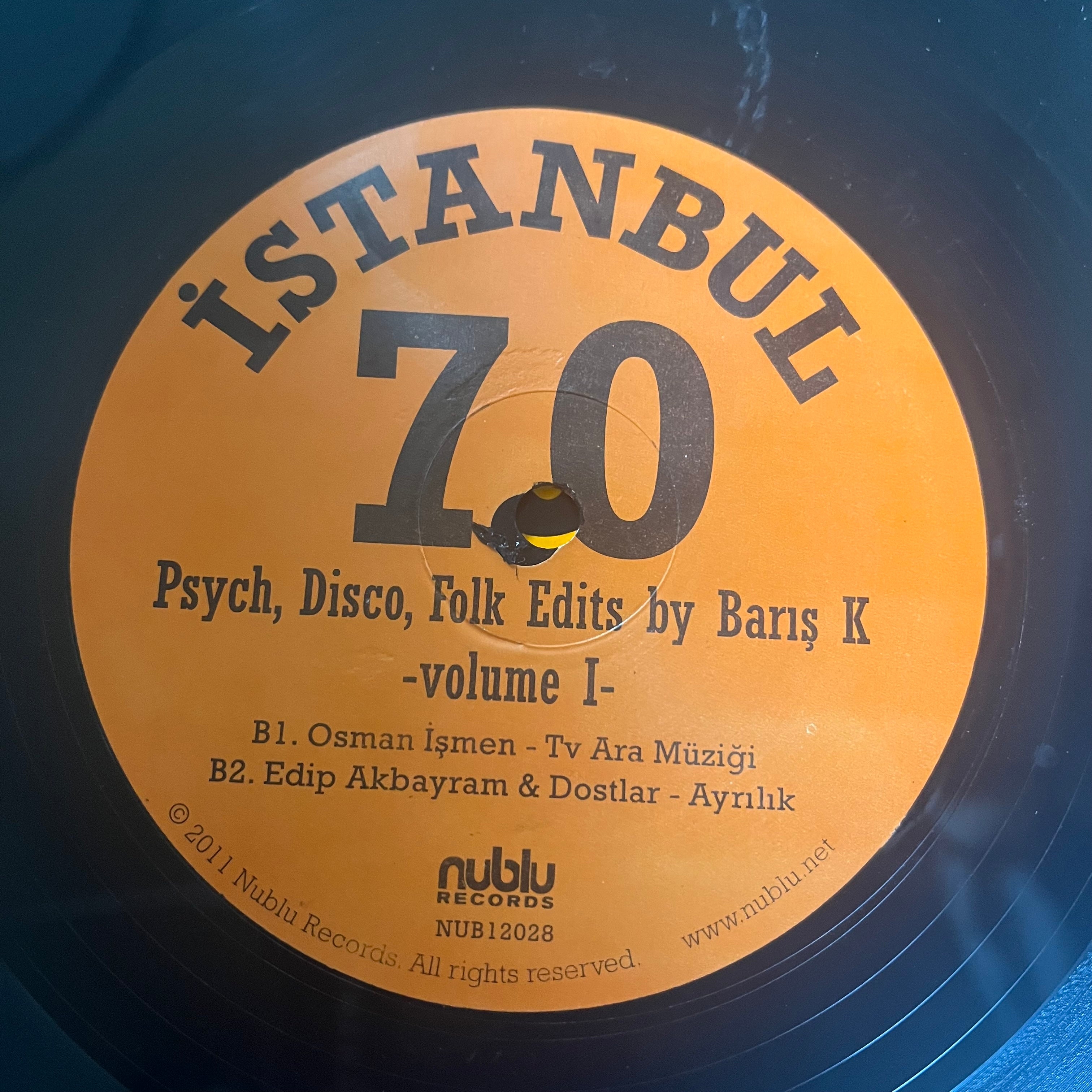 Various – İstanbul 70 - Psych, Disco Folk Edits By Bariş K -Volume I