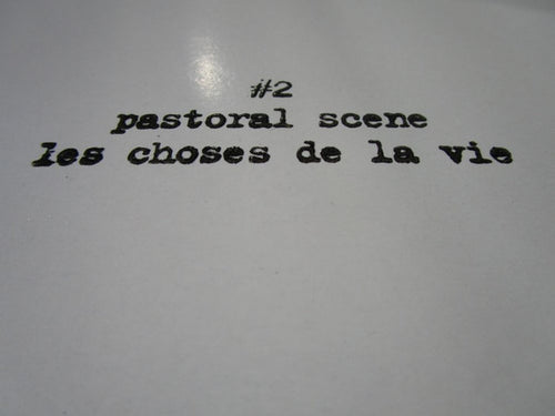 Boyton, Saved My Life – Pastoral Scene / Les Choses De La Vie