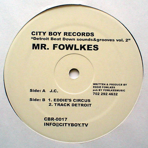 Mr. Fowlkes – Detroit Beat Down Sounds&Grooves Vol. 2