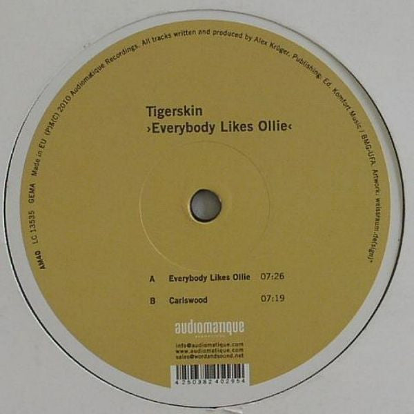 Tigerskin – Everybody Likes Ollie