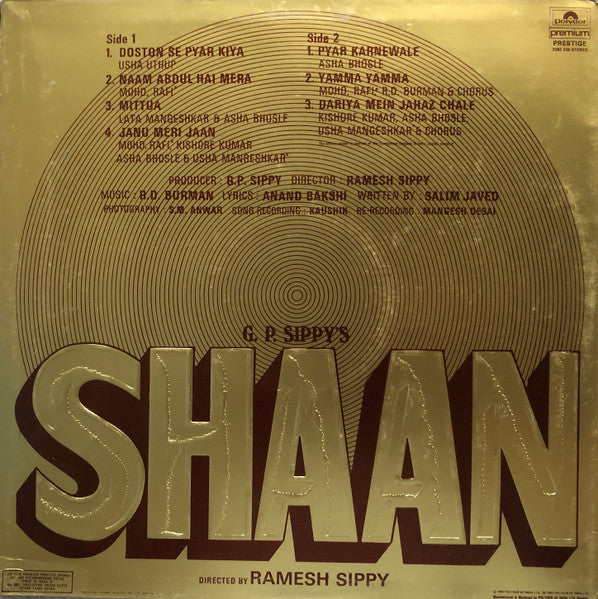 R. D. Burman – Shaan