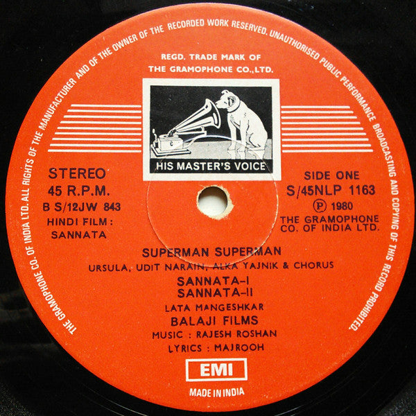 Rajesh Roshan, Majrooh – Sannata