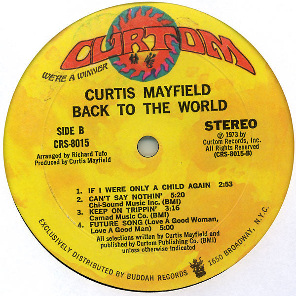 Curtis Mayfield – Back To The World