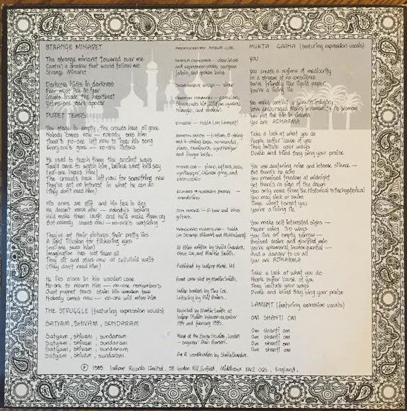 Sheila Chandra – The Struggle