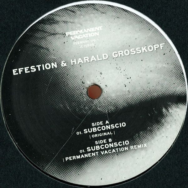Efestion & Harald Grosskopf – Subconscio