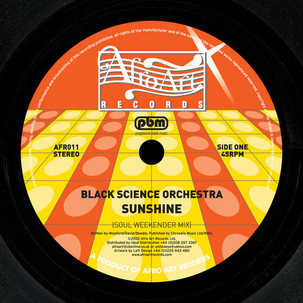 Black Science Orchestra –Sunshine