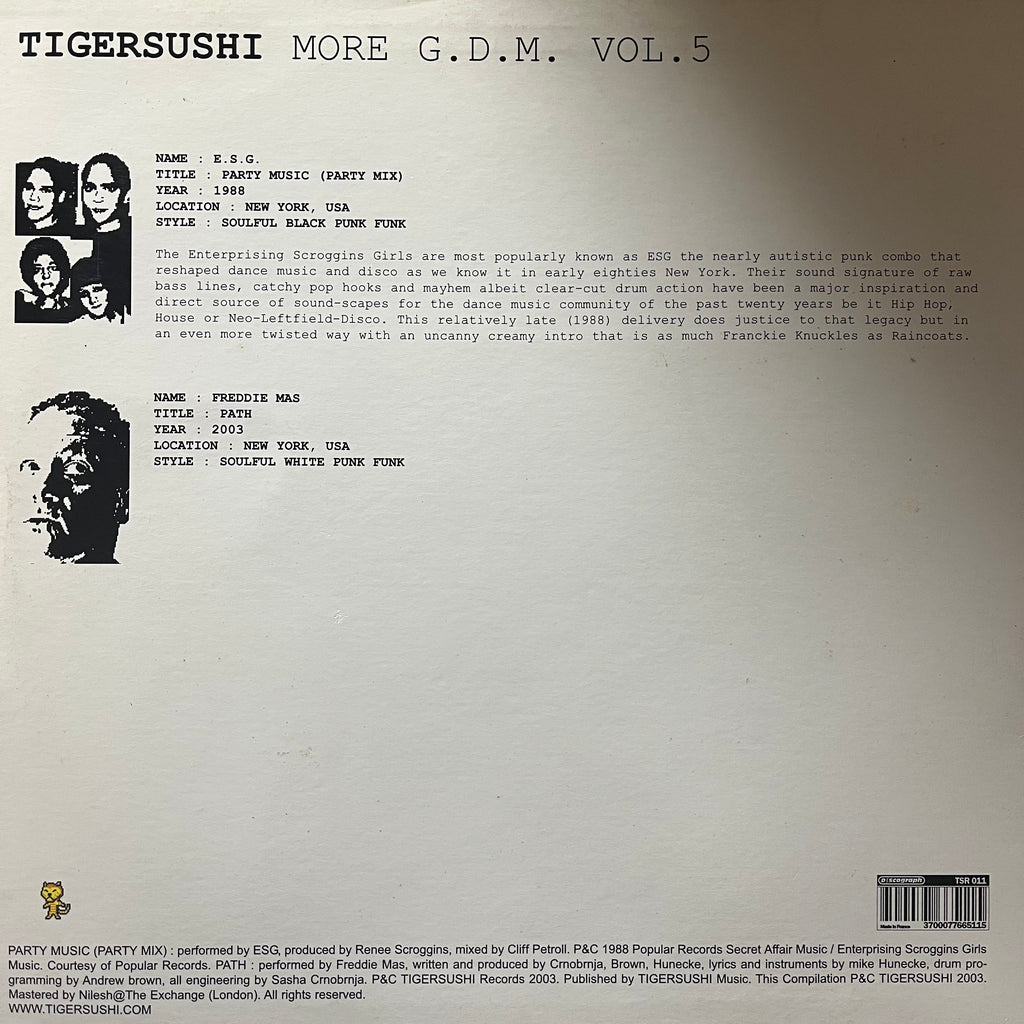 E.S.G. / Freddie Mas – More G.D.M. Vol. 5